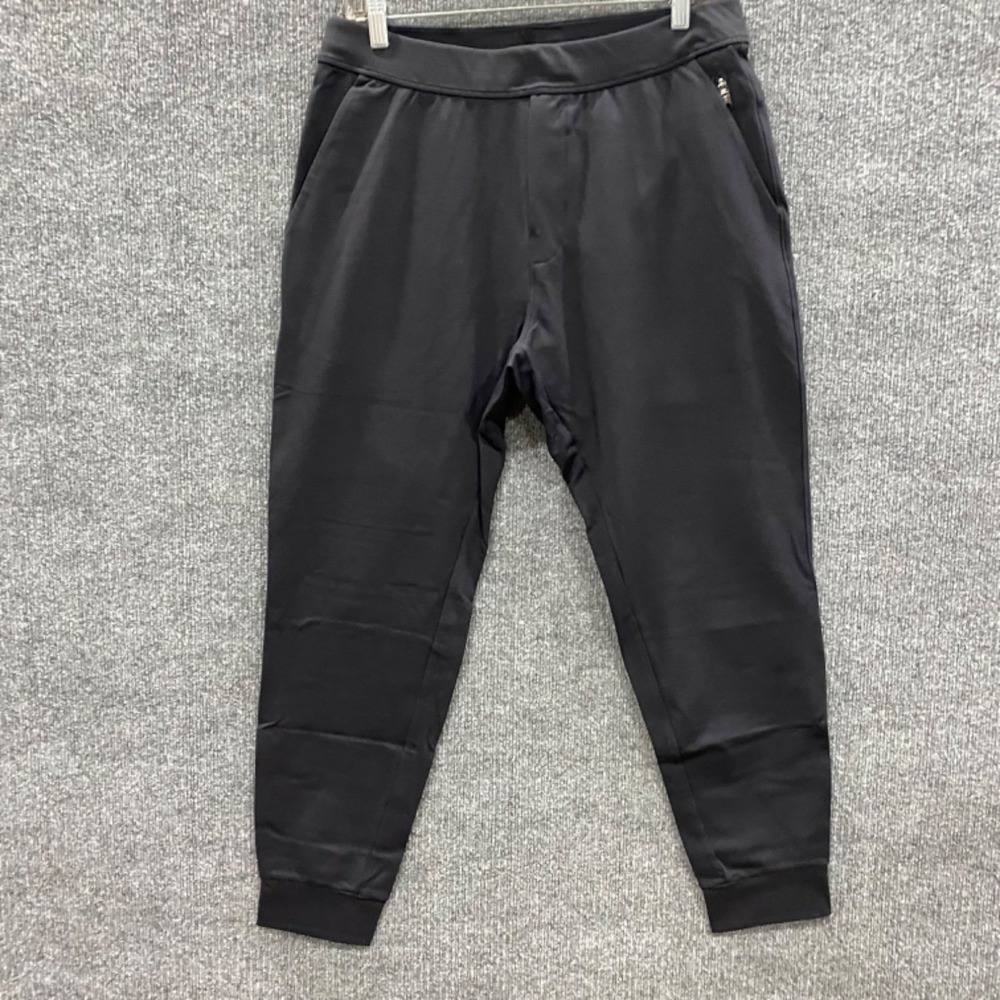 Public Rec All Day Every Day ADED Jogger Pants Mens 32x30 Black Stretch Cuffed